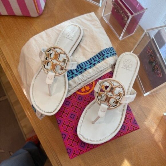 Tory Burch Metal Miller Flats - Picture 4 of 6
